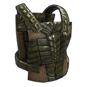 Reptile Hunter Chestplate - Rust-Skin für Metall Brustplatte