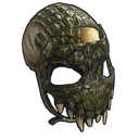 Reptile Hunter Facemask - Rust-Skin für Metall Maske