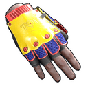 Toy Gloves - Rust-Skin für Straßenschild Handschuhe