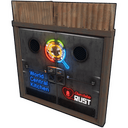 Charitable Rust 2022 Double Door - Rust-Skin für Doppeltür aus Blech