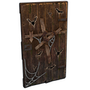 Halloween Wooden Door - Rust-Skin für Holztür