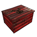 Small Rabbit Box - Rust-Skin für Holzkiste
