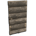 Log Door - Rust-Skin für Holztür