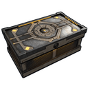 Industrial Craft Box - Rust-Skin für Große Holzkiste