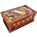 Graffiti Wood Storage - Rust-Skin für Große Holzkiste