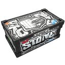 Graffiti Stone Storage - Rust-Skin für Große Holzkiste