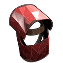 Low Poly Helmet - Rust-Skin für Kaffedosenhelm