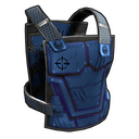 Skullkiller Chestplate - Rust-Skin für Metall Brustplatte