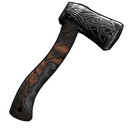 Gothic Warlord Hatchet - Rust-Skin für Beil