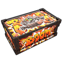 Graffiti Boom Storage - Rust-Skin für Große Holzkiste