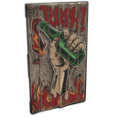 Molotov Wooden Door - Rust-Skin für Holztür