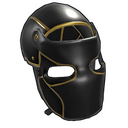 Black Gold Facemask - Rust-Skin für Metall Maske
