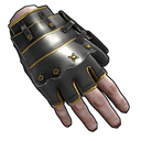 Black Gold Roadsign Gloves - Rust-Skin für Straßenschild Handschuhe
