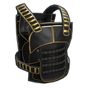 Black Gold Chestplate - Rust-Skin für Metall Brustplatte