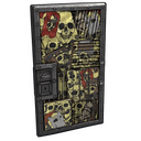 Dead Souls Metal Door - Rust-Skin für Blechtür