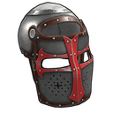 Knights Templar Facemask - Rust-Skin für Metall Maske