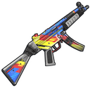 Retro Blast MP5 - Rust-Skin für MP5A4