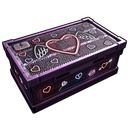 Valentine's Box - Rust-Skin für Große Holzkiste