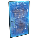 Ice Sheet Metal Door - Rust-Skin für Blechtür