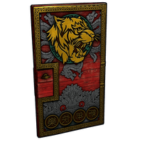 Gold Lunar Tiger Door
