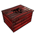 Small Tiger Box - Rust-Skin für Holzkiste
