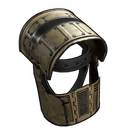 Military Helmet - Rust-Skin für Kaffedosenhelm