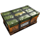 Components Supply Container - Rust-Skin für Große Holzkiste