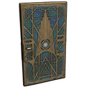 Art Deco Door - Rust-Skin für Blechtür