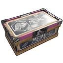 Scientific Metal Storage - Rust-Skin für Große Holzkiste