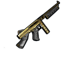 Black Gold Thompson - Rust-Skin für Thompson
