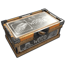 Scientific Wood Storage - Rust-Skin für Große Holzkiste