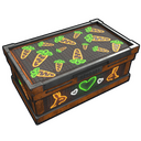 Easter Carrot Storage - Rust-Skin für Große Holzkiste