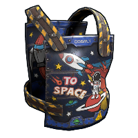 Space Rocket Chest Plate