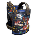 Space Raider Chest Plate - Rust-Skin für Metall Brustplatte
