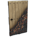 Smouldering Door - Rust-Skin für Holztür