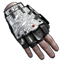 Doodle Roadsign Gloves - Rust-Skin für Straßenschild Handschuhe