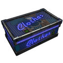 Neon Clothes Storage - Rust-Skin für Große Holzkiste