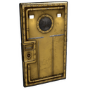 Yellow Submarine Door - Rust-Skin für Blechtür