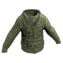 Forest Raiders Hoodie - Rust-Skin für Kapuzenjacke