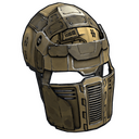 Military Facemask - Rust-Skin für Metall Maske
