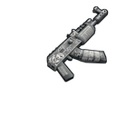 Ghost Halloween AR - Rust-Skin für Sturmgewehr
