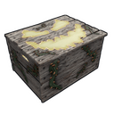Ghost Pumpkin Small Box - Rust-Skin für Holzkiste