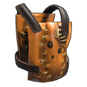 Dead Pumpkin Chestplate - Rust-Skin für Metall Brustplatte
