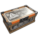 Scientific Explosive Storage - Rust-Skin für Große Holzkiste