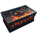 Dragon Horn Box - Rust-Skin für Große Holzkiste