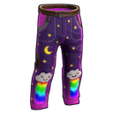 Rainbow Pony Pants - Rust-Skin für Hose