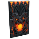 Dragon Horn Door - Rust-Skin für Blechtür