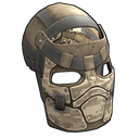 Desert Raiders Facemask - Rust-Skin für Metall Maske