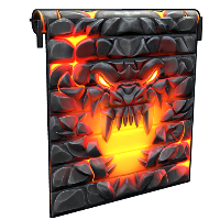 Neon Dragon Garage Door