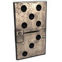 Domino Door - Rust-Skin für Blechtür